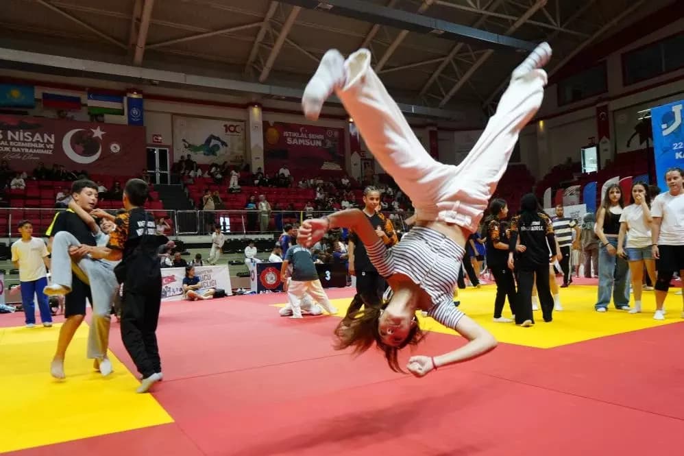 22. Uluslararası Karadeniz Judo Şampiyonası yarın sona eriyor