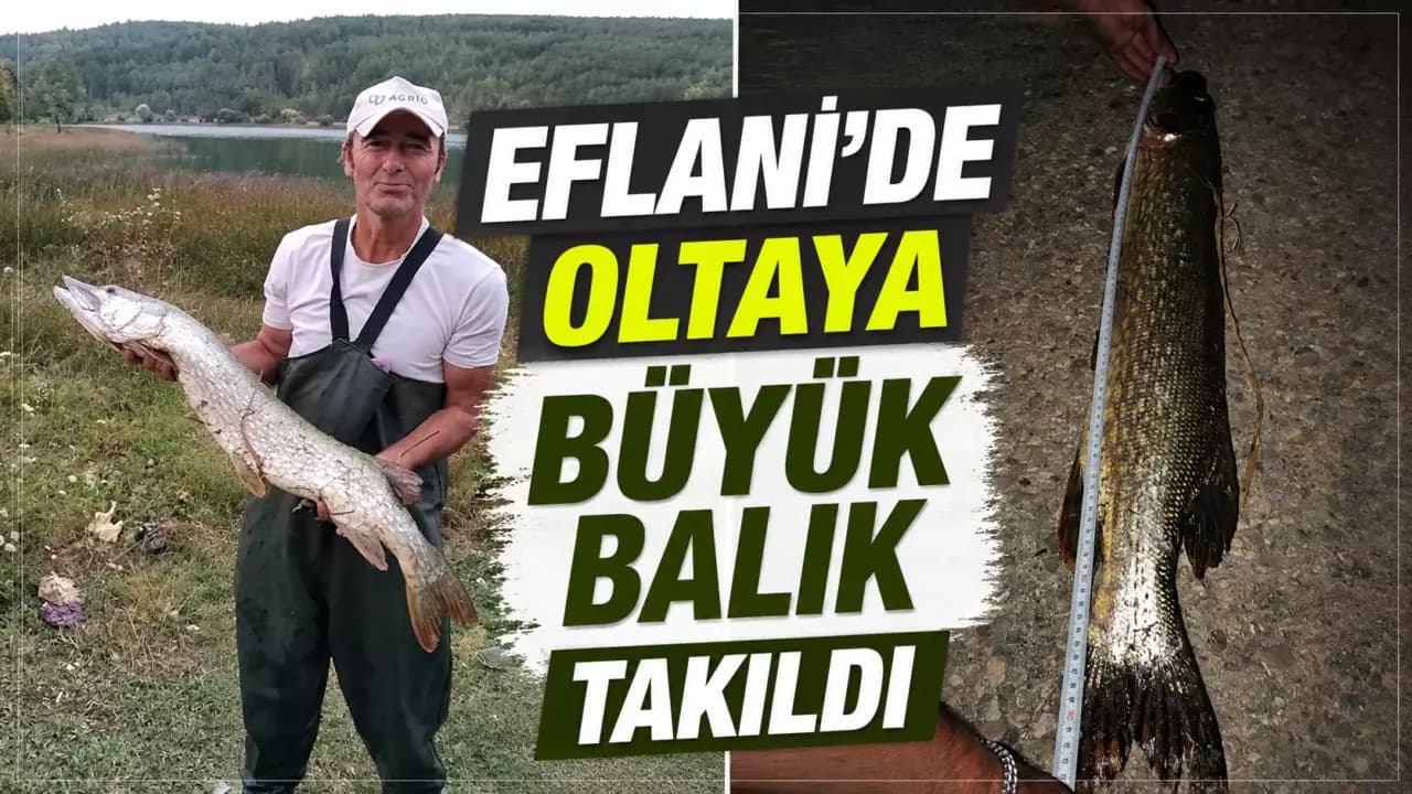 Eflani’de Amatör Balıkçıdan 5 Kilo 100 Gramlık Av