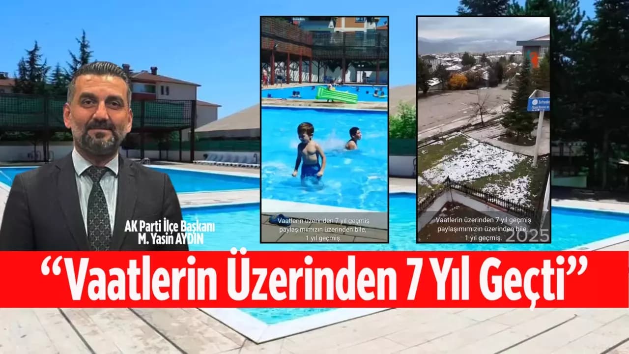 Safranbolu’nun Havuz Hasreti Sürüyor: “Vaatlerin Üzerinden 7 Yıl Geçti”