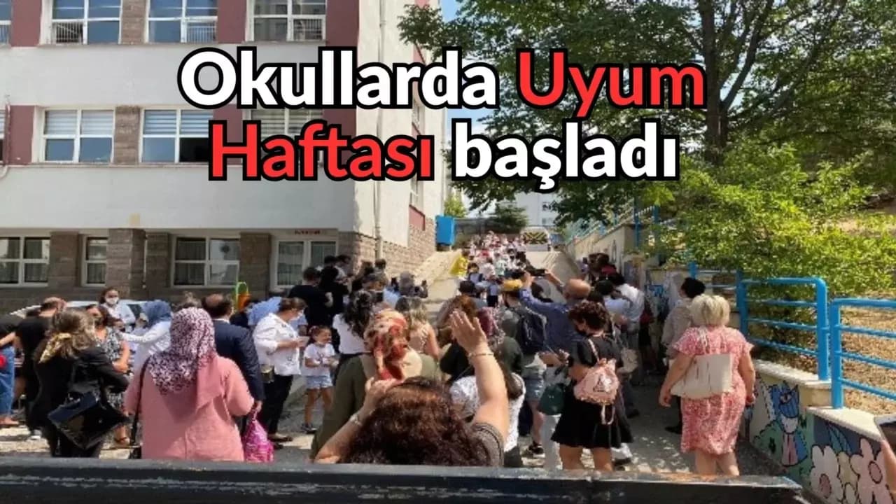 Karabük’te okullarda Uyum Haftası başladı