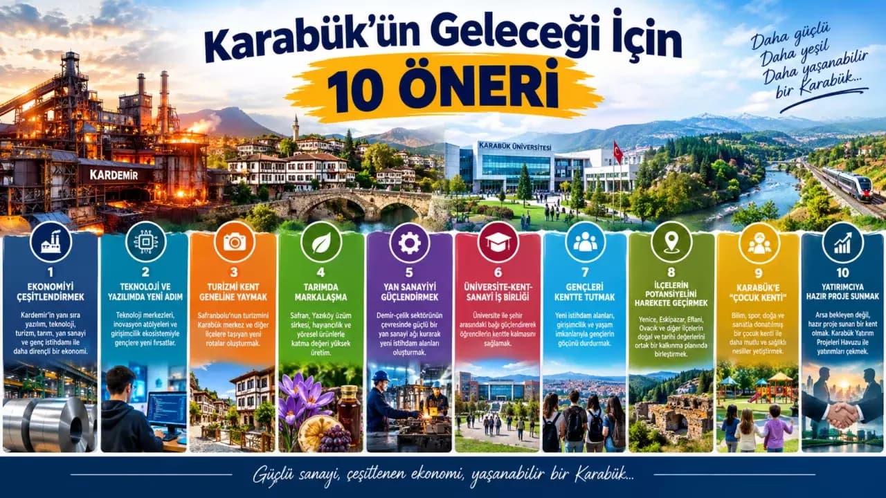 Karabük İçin Yeni Kalkınma Çağrısı