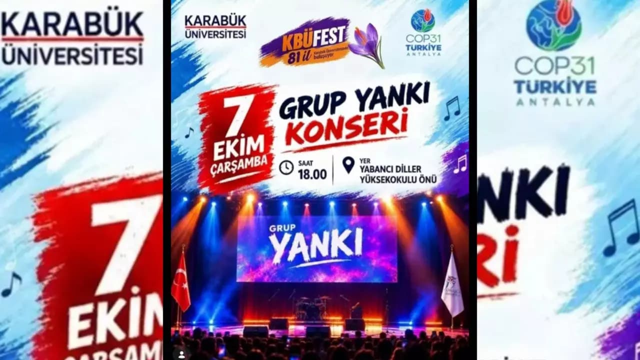 KBÜFEST’te Grup Yankı Konseri İçin Geri Sayım