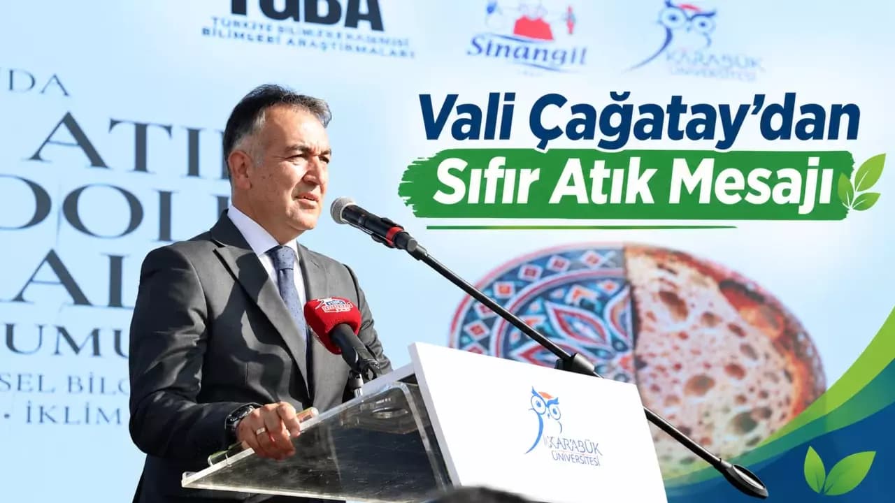 Vali Çağatay, KBÜFEST ve Sıfır Atık Sempozyumu’na katıldı