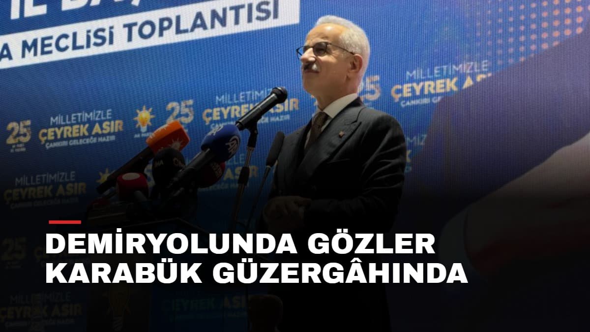Demiryolunda Gözler Karabük Güzergâhında