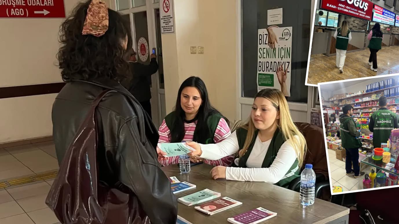 Karabük Yeşilay’dan saha çalışması