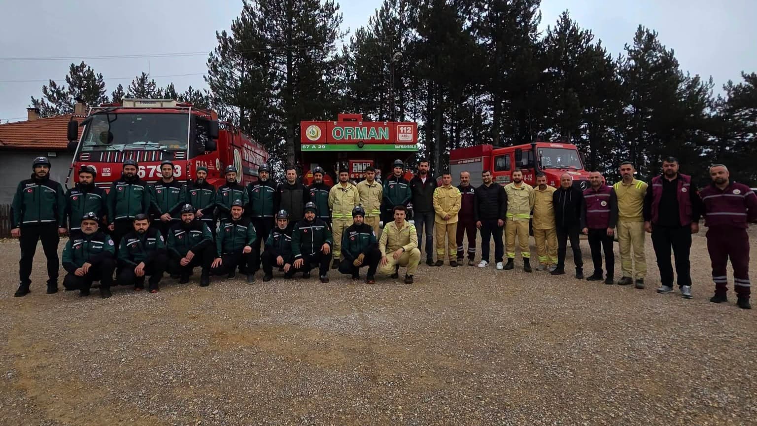 Orman Yangınlarına Müdahale İçin Tatbikat Düzenlendi