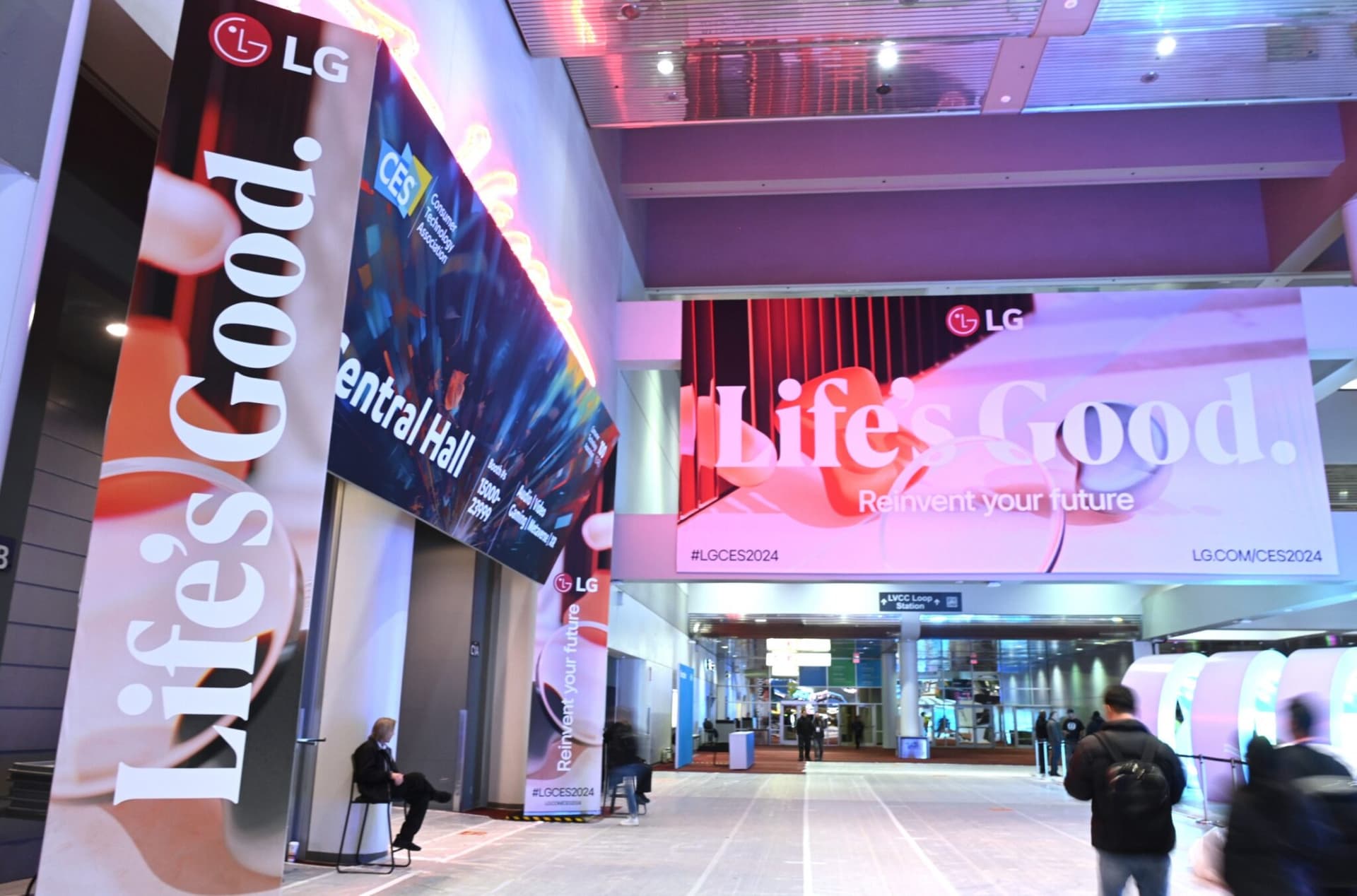 LG, CES 2024'te son yeniliklerini sergiliyor