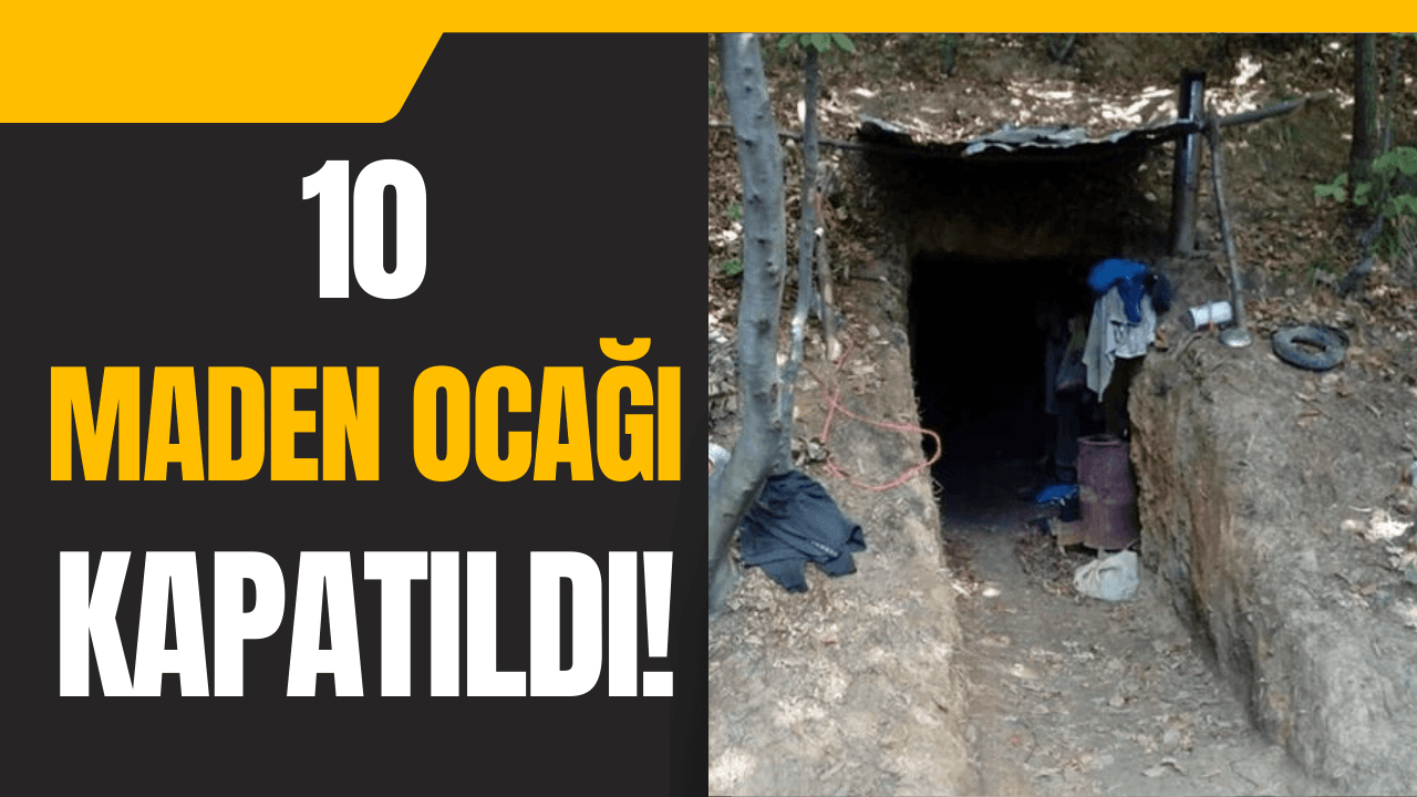 Zonguldak'ta 10 Maden Ocağı Kapatıldı