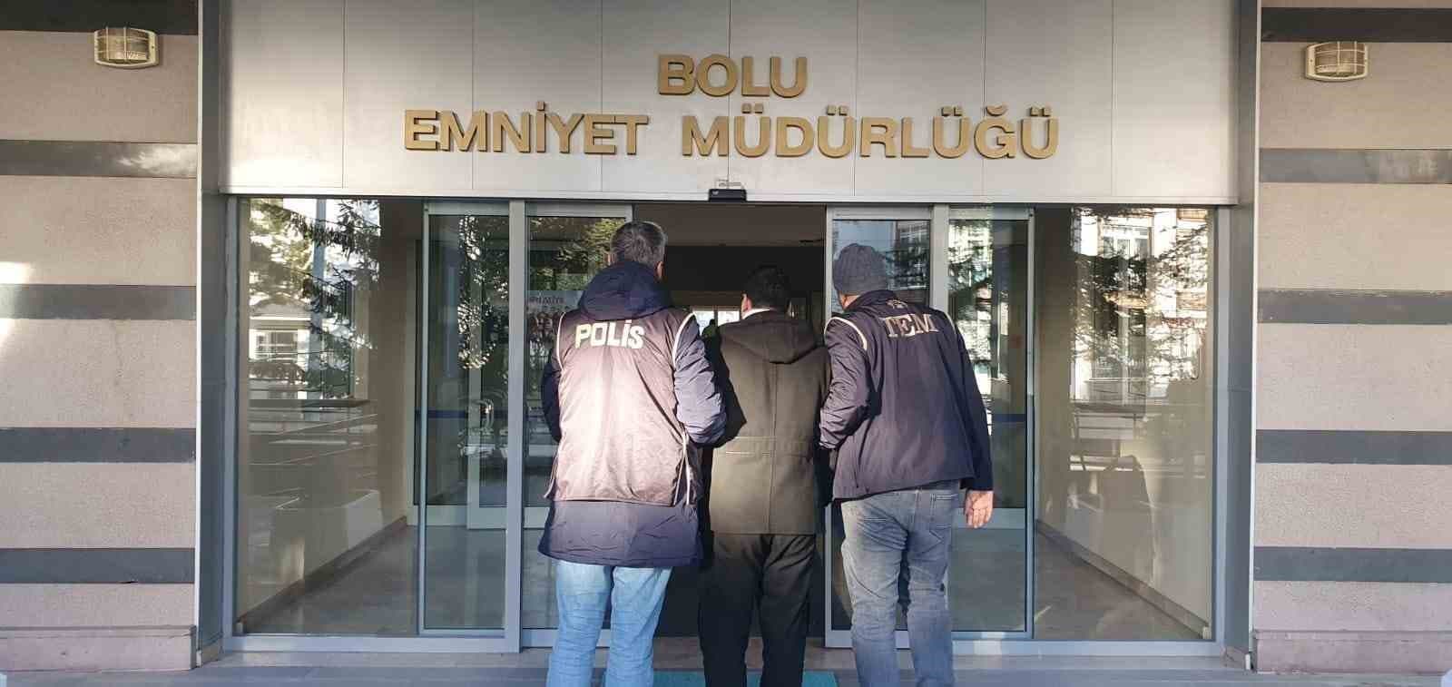 Bolu’da son 1 haftada 7 şüpheli tutuklandı