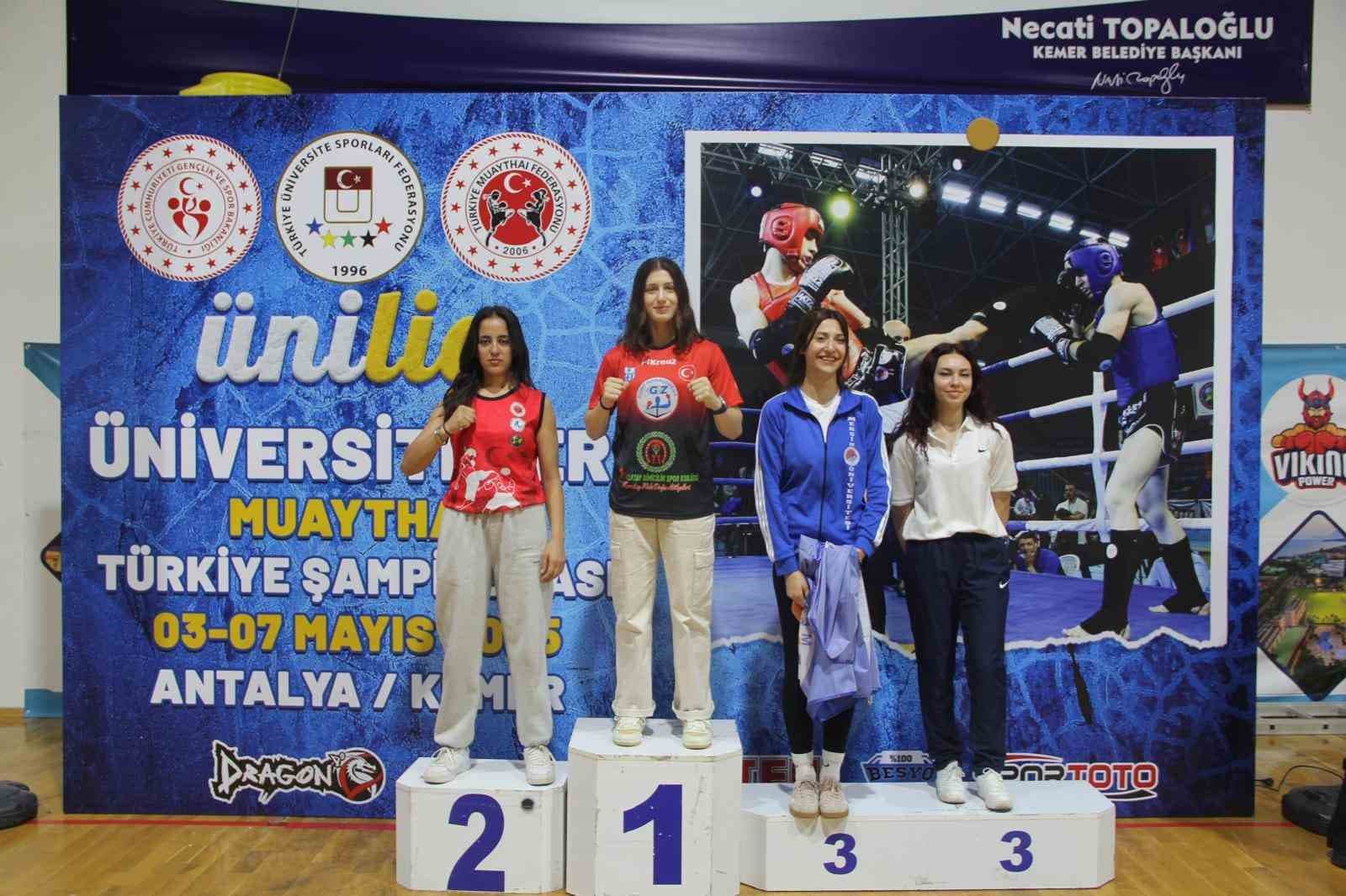 BEUN BESYO Öğrencisi Dünya ve Türkiye Şampiyonu Sude Nur Basancı’dan bir başarı daha