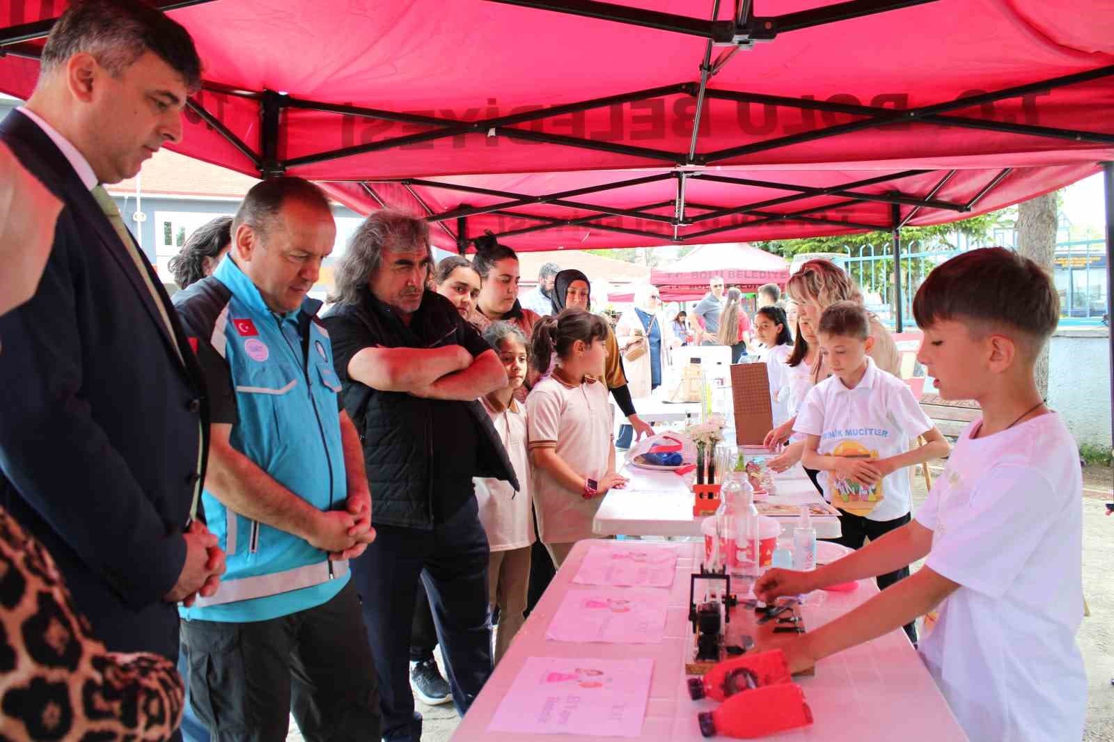 Bolu’da minik öğrencilere sağlık eğitimi