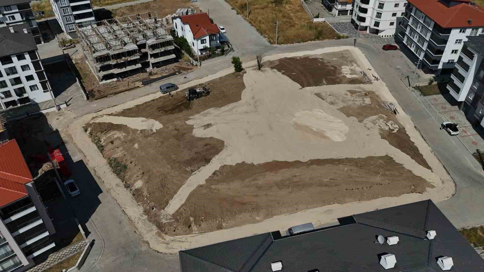 Bolu’da 15 yeni parkın yapımına başlandı