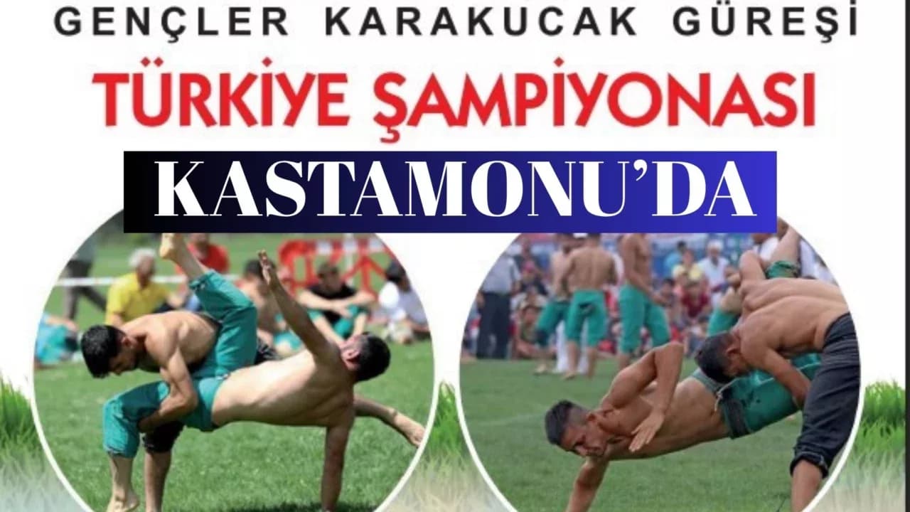 Karakucak Gençler Güreşi Türkiye Şampiyonası, Kastamonu’da yapılacak