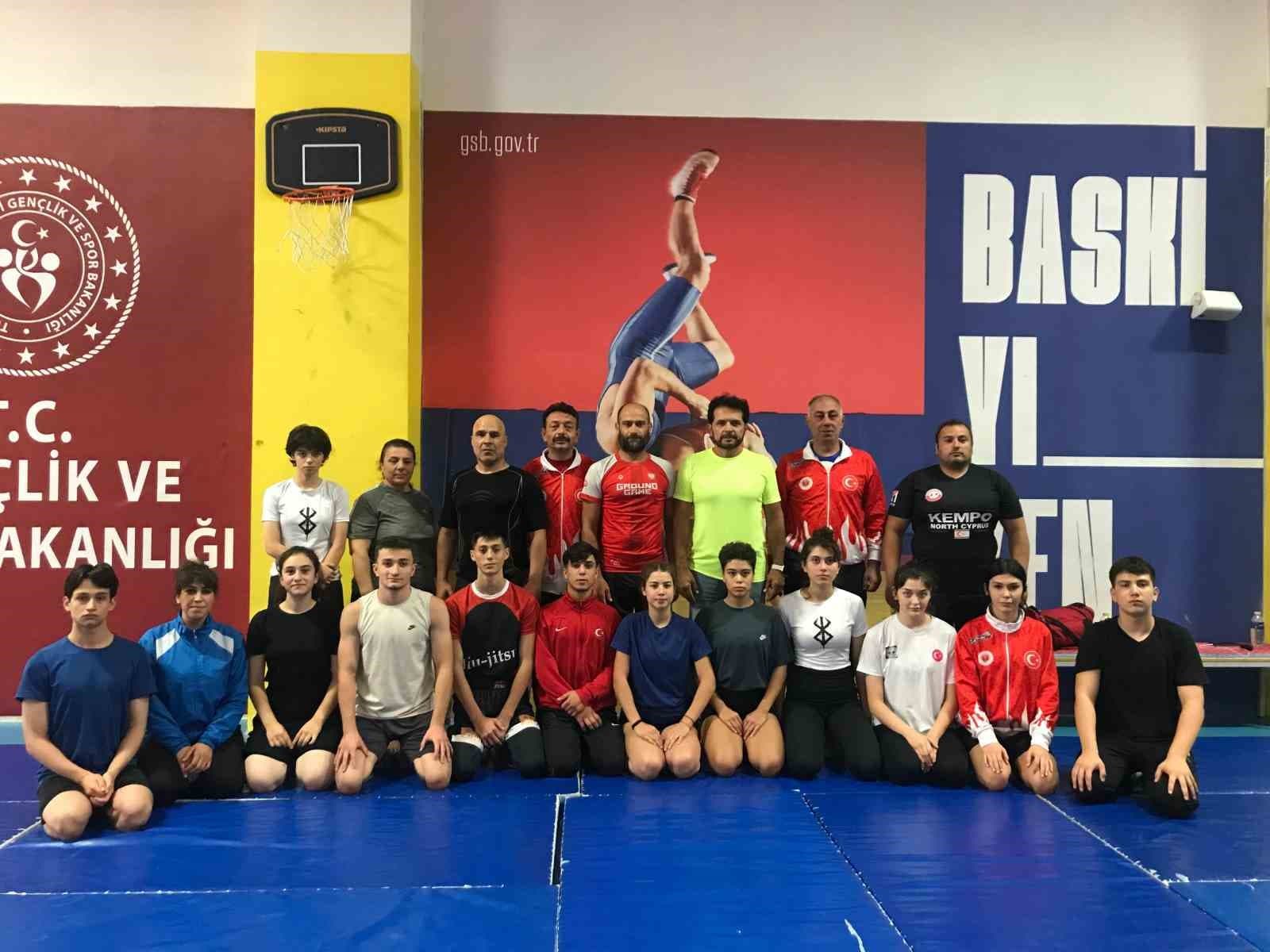 Ju Jitsu No-Gi Avrupa Şampiyonası hazırlıkları Bartın’da devam ediyor