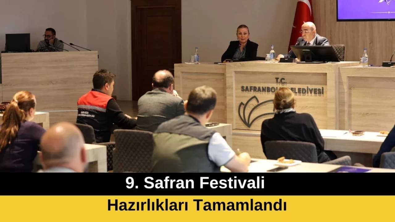 9. Safran Festivali Hazırlıkları Tamamlandı