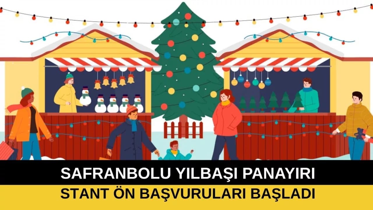 Safranbolu’da Yılbaşı Panayırı İçin Stant Başvuruları Başladı