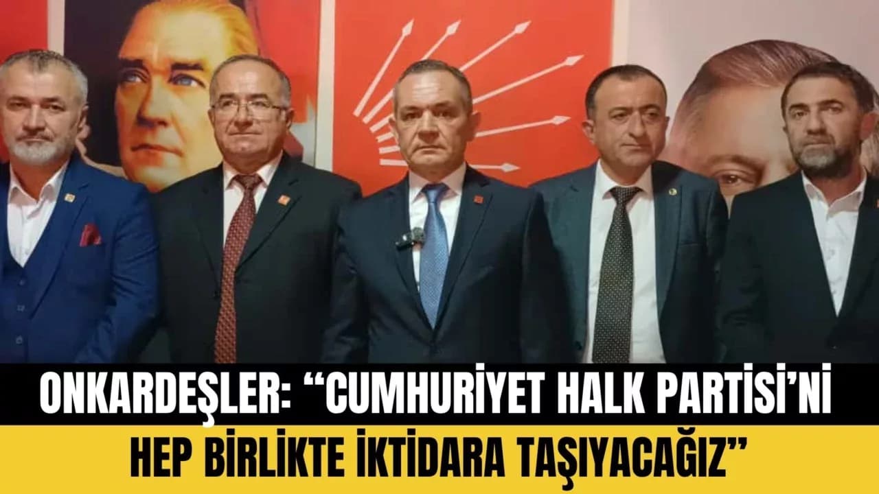 Onkardeşler, Mazbatayı Aldı Birlik Beraberlik Mesajı Verdi