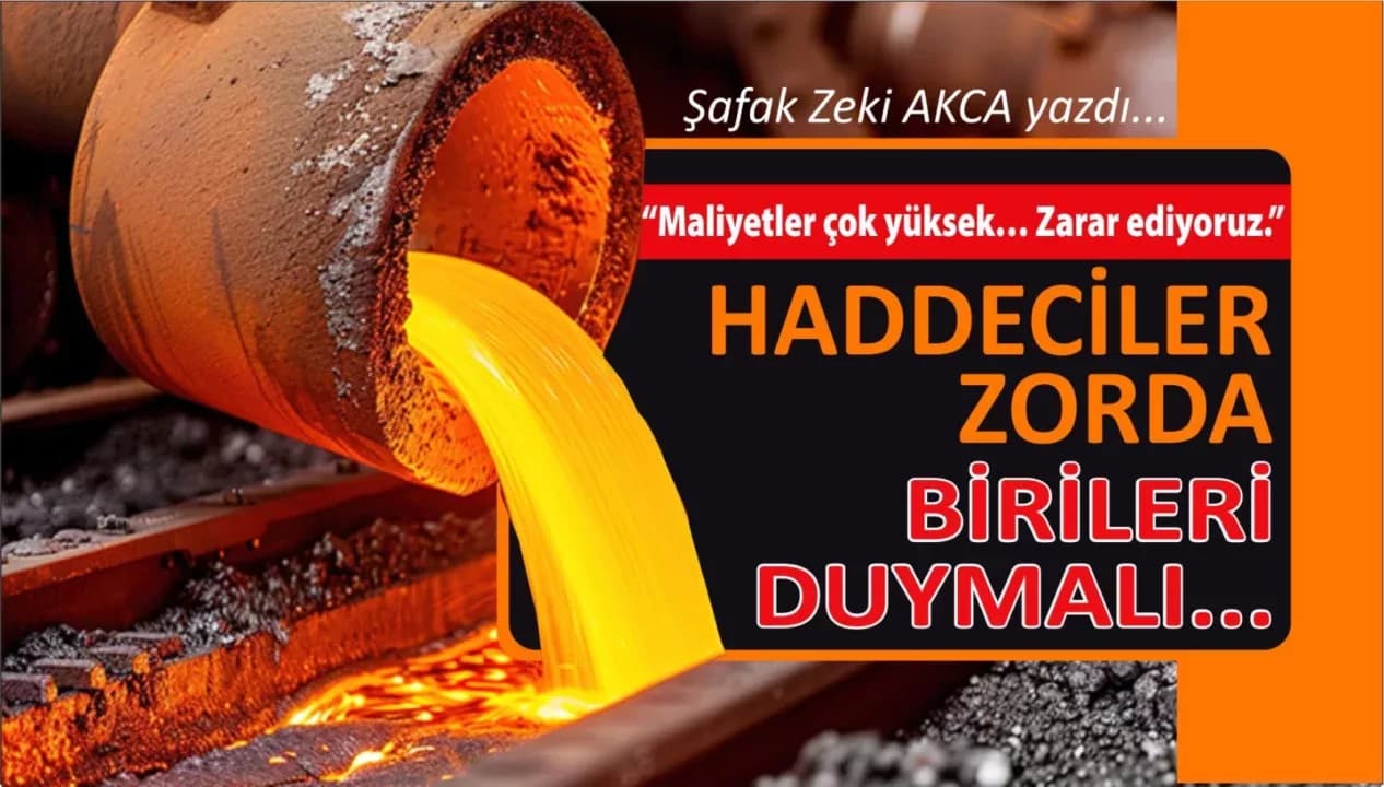 ÇARKLAR YAVAŞLIYORSA, BİRİLERİ DUYMALI