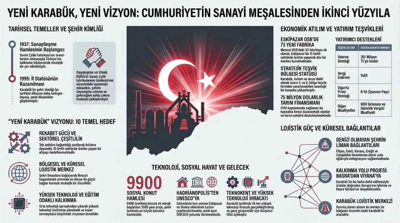 Karabük’ün Gelecek Vizyonu Paylaşıldı