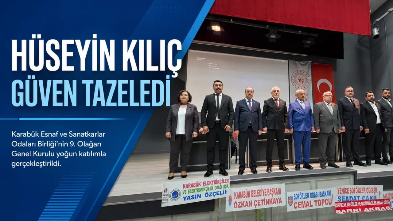 Hüseyin Kılıç Güven Tazeledi