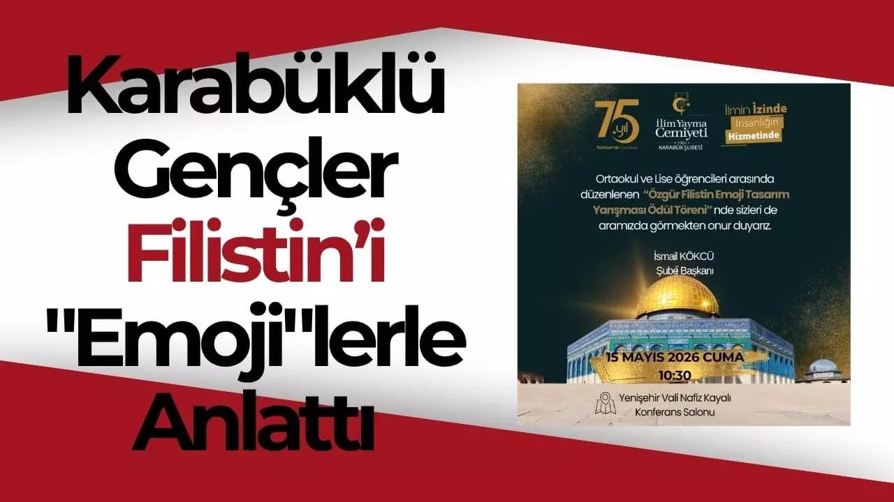 İlim Yayma Cemiyeti’nin 75. Yılına Özel "Özgür Filistin" Temalı Ödül Töreni Gerçekleştirilecek