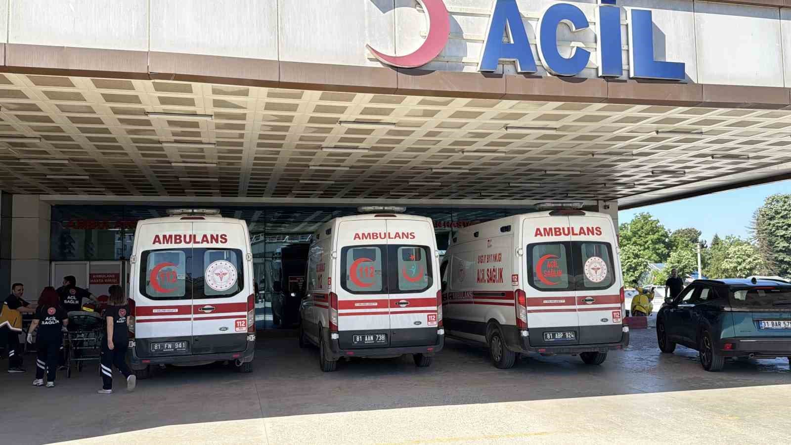 Düzce’de bayramın ilk günü 154 acemi kasap hastanelere koştu