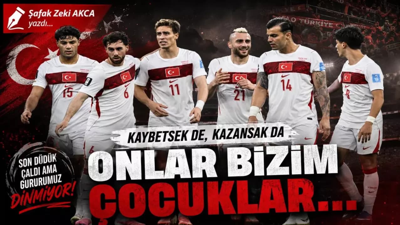 Kaybetsek de, Kazansak da Onlar Bizim Çocuklar...