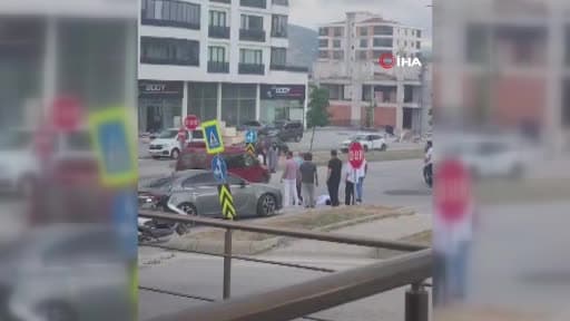 Samsun’da motosiklet kazası: 1 yaralı