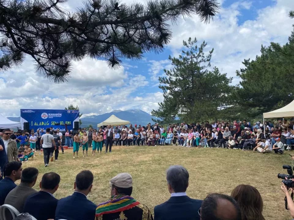 Karabük'te 8. Aladağ Şenlikleri Coşkuyla Başladı