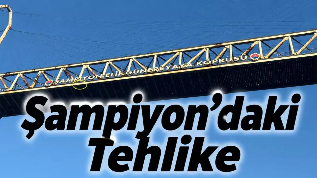 Şampiyon Elif Güneri Yaya Köprüsü’ndeki Gizli Tehlike