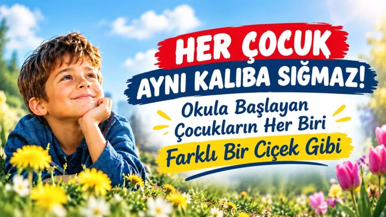 Çocuğunuz Hangi Çiçek? Okula Yeni Başlayacak Çocukların Karakterini Ele Veren 7 Özellik!