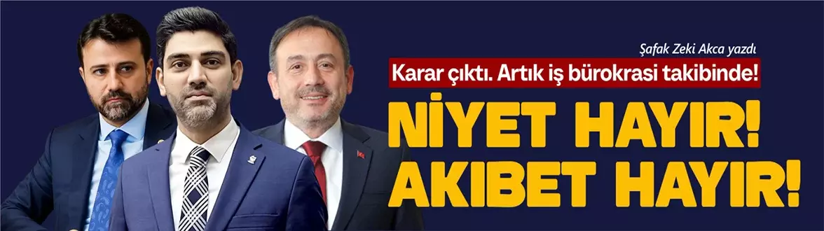 NİYET HAYIRLIYSA, AKIBET DE HAYIRLI OLUR!
