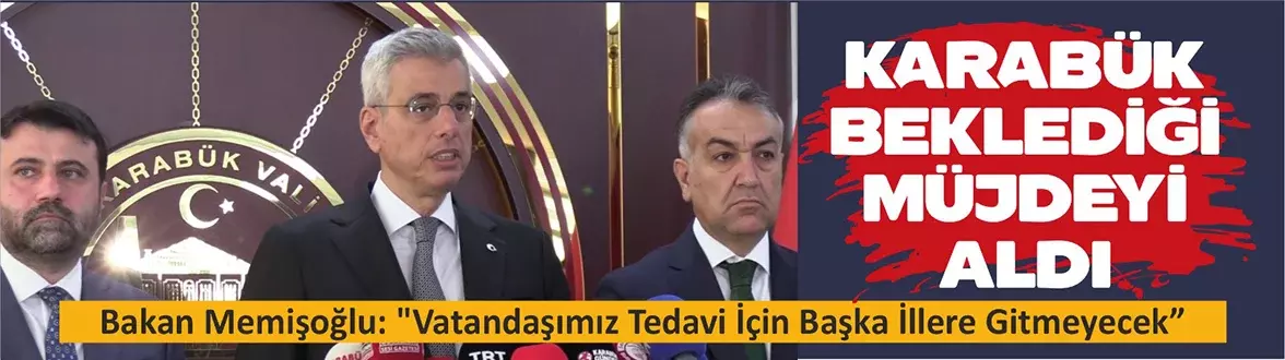 Karabük’e Yeni Hastane Müjdesi
