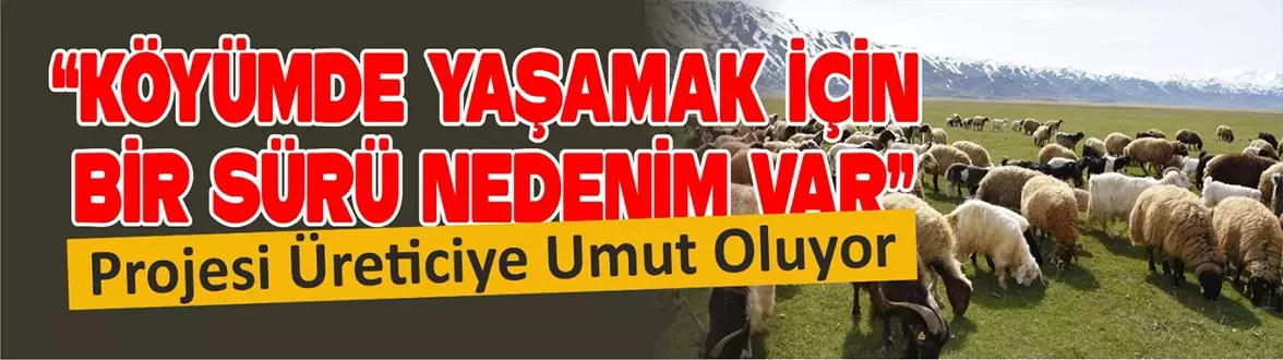 Köye Dönüşe Büyük Destek: “Köyümde Yaşamak İçin Bir Sürü Nedenim Var” Projesi Üreticiye Umut Oluyor
