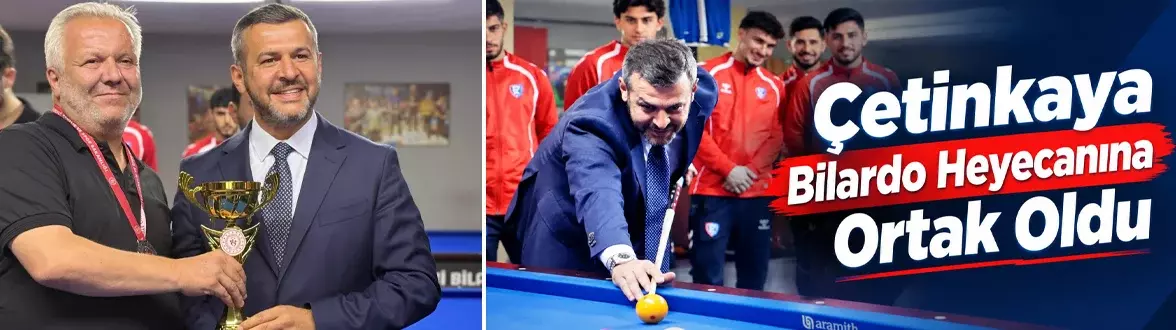 Belediye Başkanı Özkan Çetinkaya Istakayı Eline Aldı