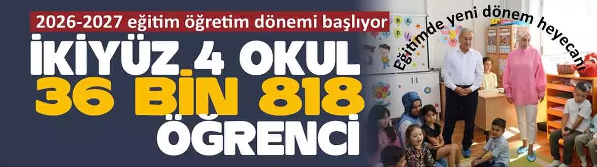 Karabük’te Yeni Eğitim Yılı 36 Bin 818 Öğrenciyle Başlıyor