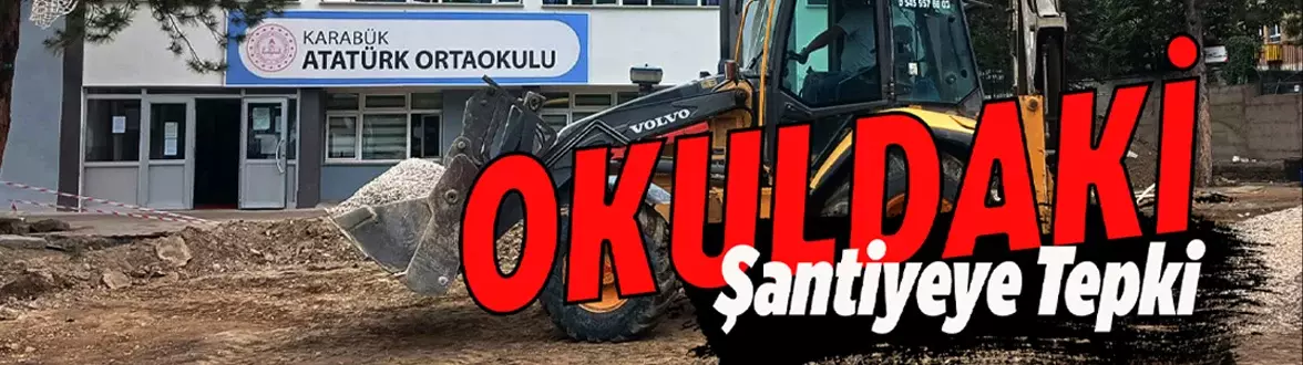 Okul Açıldı, Şantiye Sürüyor
